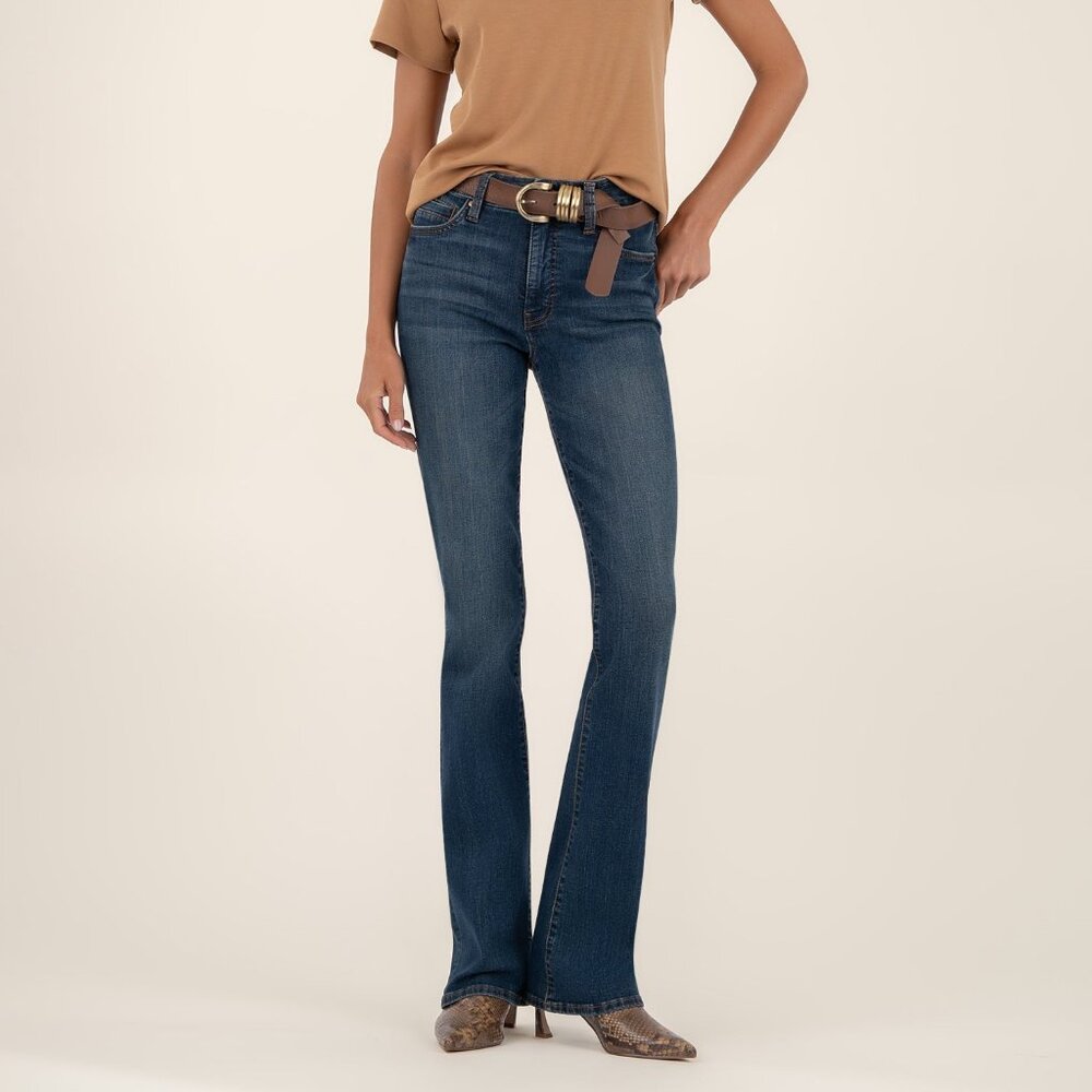 Kut from the Kloth Natalie High Rise Bootcut, Long Size 1212 / Zen W/Dk Base Was